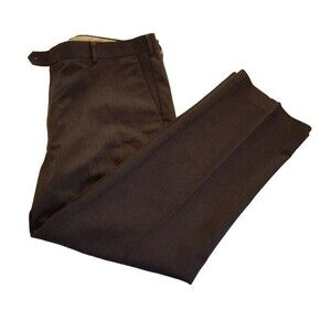 38" X 29" DOCKERS FLAT FRONT D4 PREMIUM RELAXED FIT -  CHARCOAL GRAY - NWT